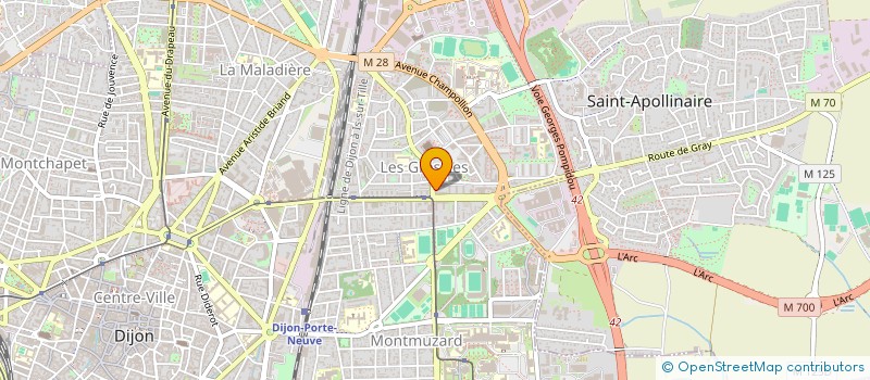 localisation de l'entreprise JBTL FRANCE à DIJON