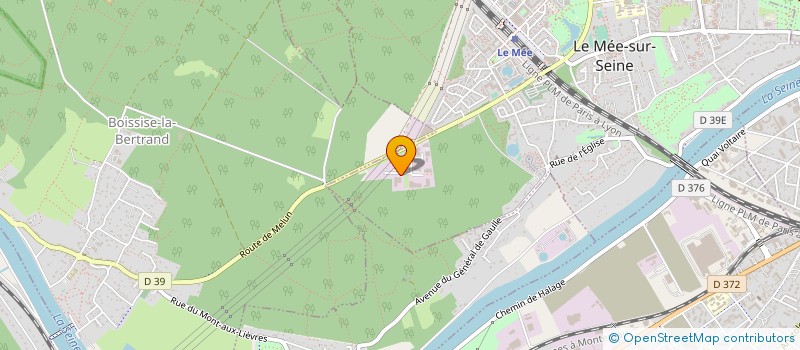 localisation de l'entreprise JBTP à LE MEE-SUR-SEINE