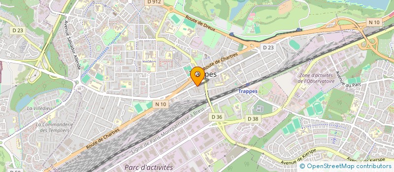 localisation de l'entreprise JBTUUBA CONSULTING à TRAPPES
