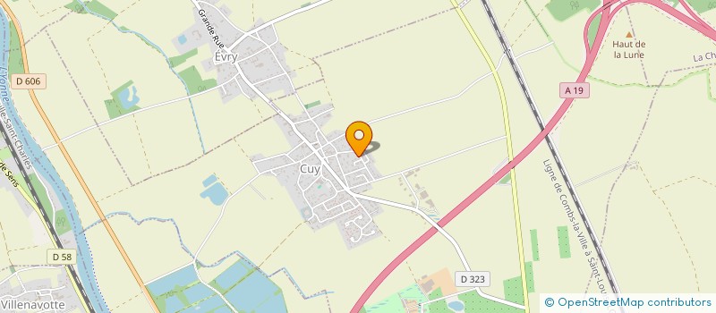 localisation de l'entreprise JBV  CUY