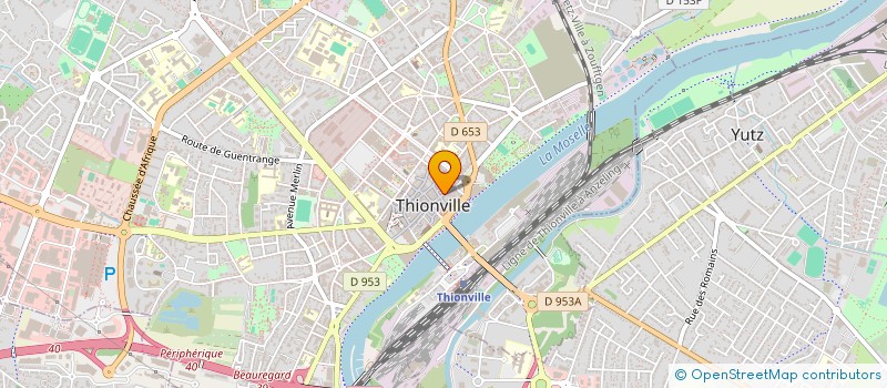 localisation de l'entreprise JBV SARL à THIONVILLE