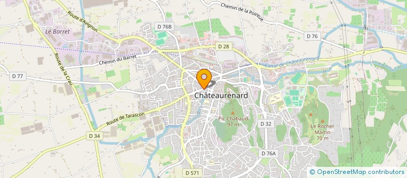 localisation de l'entreprise JBVA 2 à CHATEAURENARD
