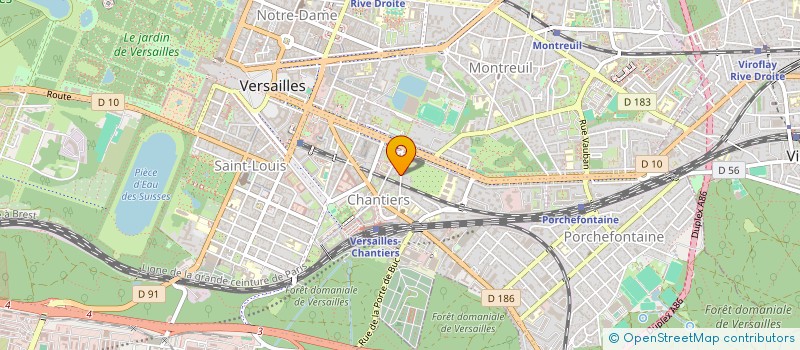 localisation de l'entreprise JBVK à VERSAILLES