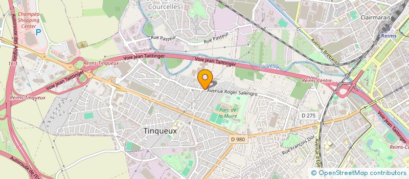 localisation de l'entreprise JBVL INVEST  TINQUEUX