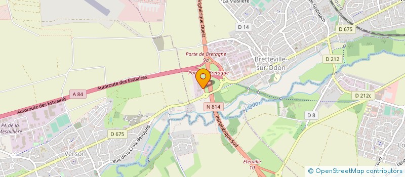 localisation de l'entreprise JBX  BRETTEVILLE-SUR-ODON