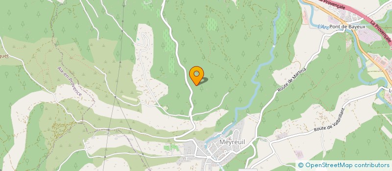 localisation de l'entreprise JBX IMMO  MEYREUIL