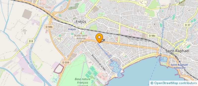 localisation de l'entreprise JBZ à FREJUS