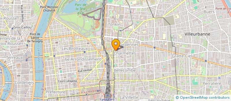 localisation de l'entreprise JC 2  LYON