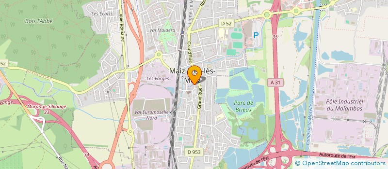 localisation de l'entreprise JC 2017  MAIZIERES-LES-METZ