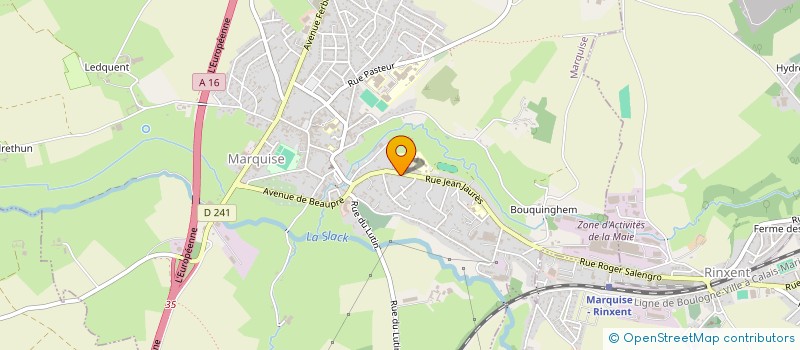 localisation de l'entreprise JC  WIMEREUX