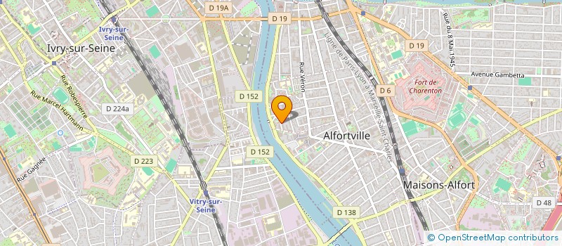 localisation de l'entreprise JC&A ADVISORY  ALFORTVILLE