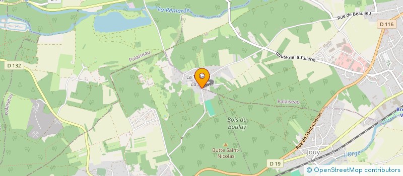 localisation de l'entreprise JC AGENCEMENT  BRIERES-LES-SCELLES