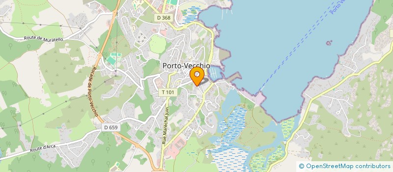 localisation de l'entreprise JC ALUTEC à PORTO VECCHIO