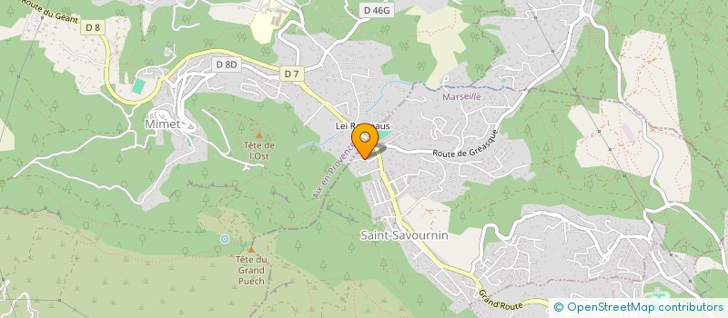 localisation de l'entreprise JC & ANA  PEYPIN