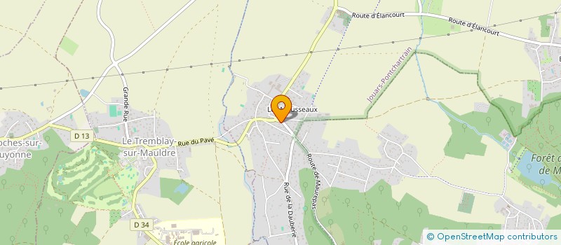 localisation de l'entreprise JC APPLICATIONS  JOUARS-PONTCHARTRAIN