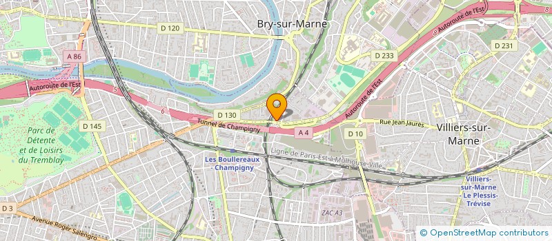 localisation de l'entreprise JC BARBOSA  CHAMPIGNY-SUR-MARNE