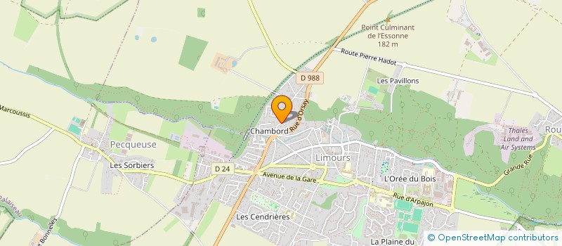 localisation de l'entreprise JC BATIMENT  LIMOURS