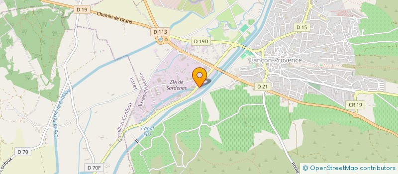 localisation de l'entreprise JC BIVOUAK  LANCON-PROVENCE