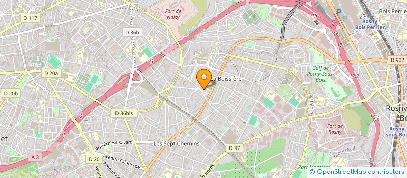 localisation de l'entreprise JC-BOBBY J WATSON PROD à MONTREUIL