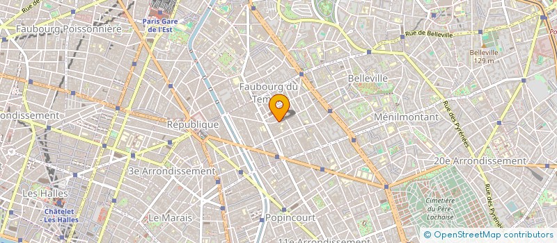 localisation de l'entreprise JC CAFE  PARIS