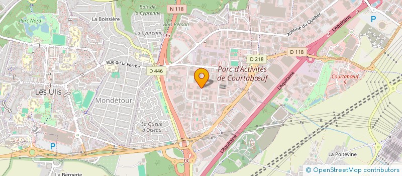 localisation de l'entreprise JC CARS à LES ULIS