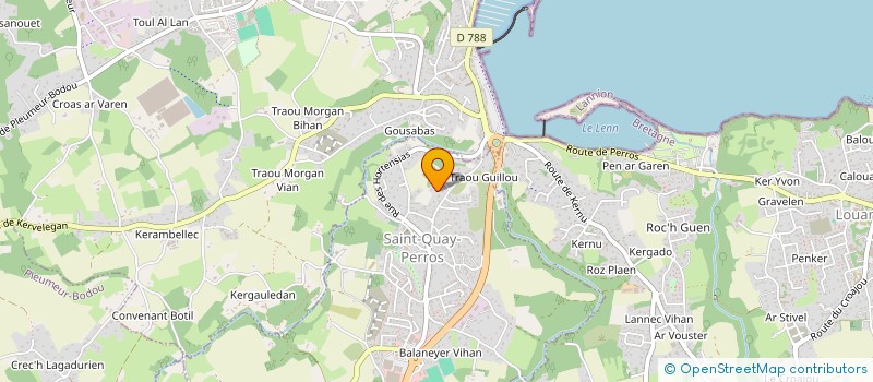 localisation de l'entreprise JC CONCEPT à SAINT-QUAY-PERROS