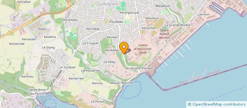 localisation de l'entreprise JC.CONCEPTION à BREST