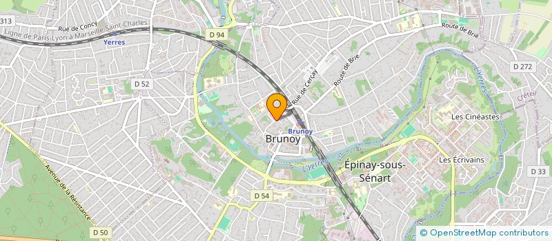 localisation de l'entreprise JC CONSEILS à BRUNOY