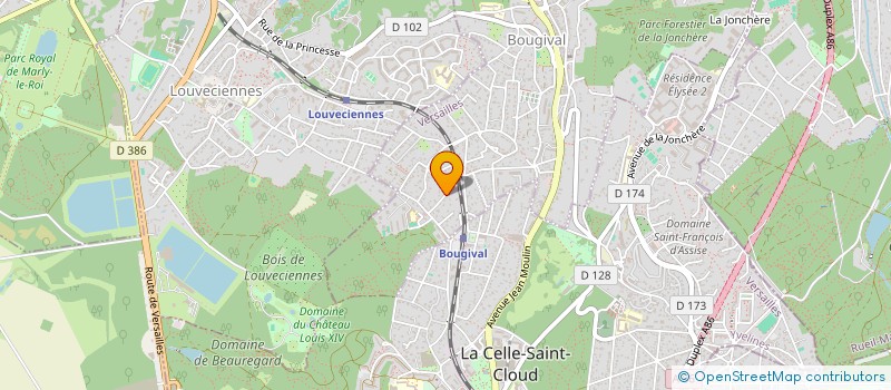 localisation de l'entreprise JC CONSEILS à BOUGIVAL