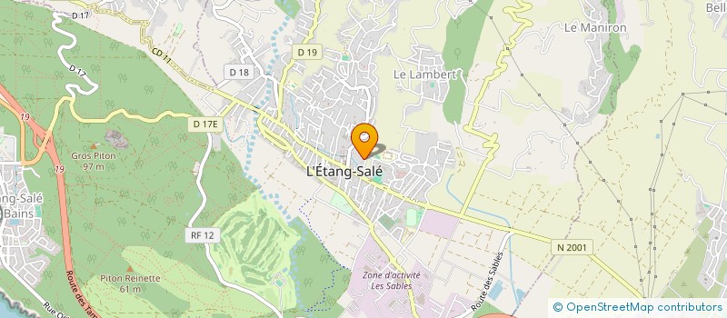 localisation de l'entreprise JC CONSTRUCTION à L'ETANG-SALE