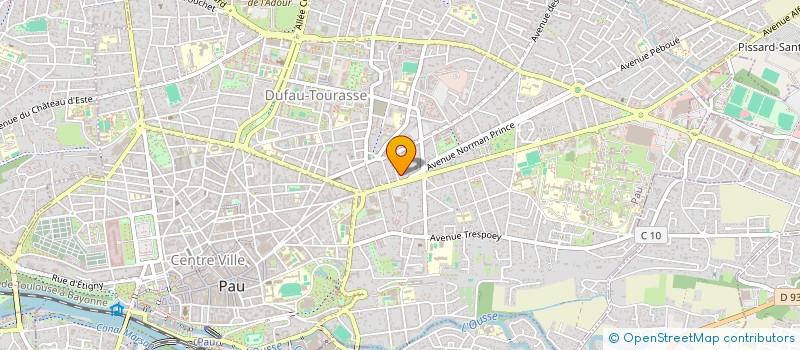 localisation de l'entreprise JC CONSULT à PAU