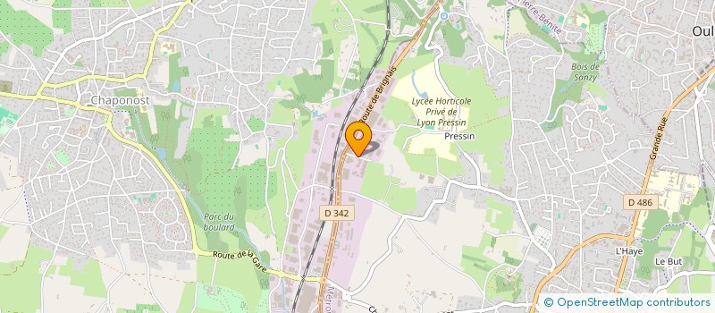 localisation de l'entreprise JC CONSULTANT  BRIGNAIS