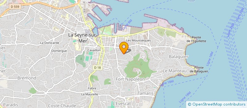 localisation de l'entreprise JC CONSULTING à LA SEYNE-SUR-MER