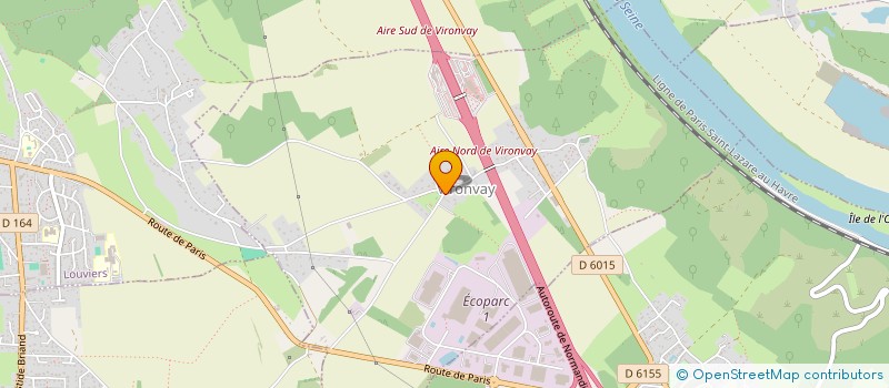 localisation de l'entreprise JC CONSULTING à VIRONVAY
