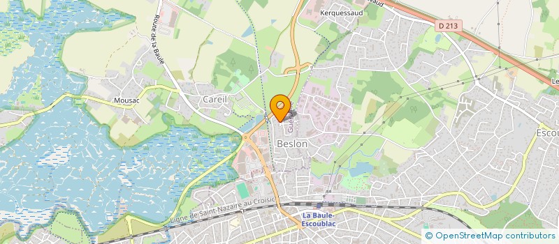 localisation de l'entreprise JC CREATION  GUERANDE