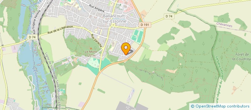 localisation de l'entreprise JC DB à BALLANCOURT-SUR-ESSONNE