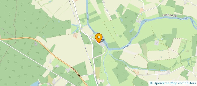 localisation de l'entreprise JC DOMAINE DE LA COURBE  LE LUDE