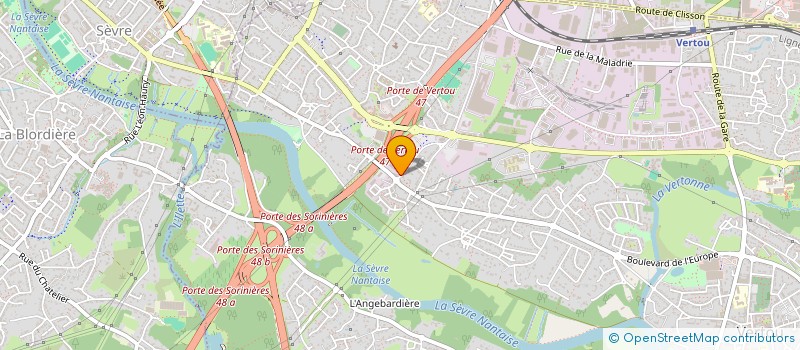 localisation de l'entreprise JC DRINK  VERTOU