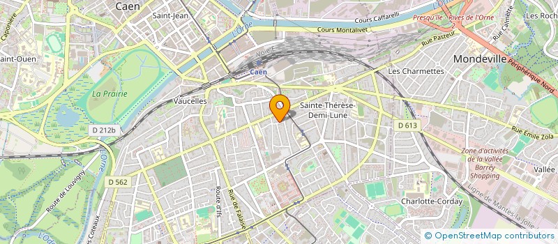 localisation de l'entreprise JC DUBOST-LUGAXIS CONSULTING à CAEN