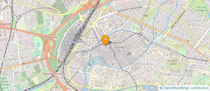 localisation de l'entreprise JC ELECTRICITE à STRASBOURG