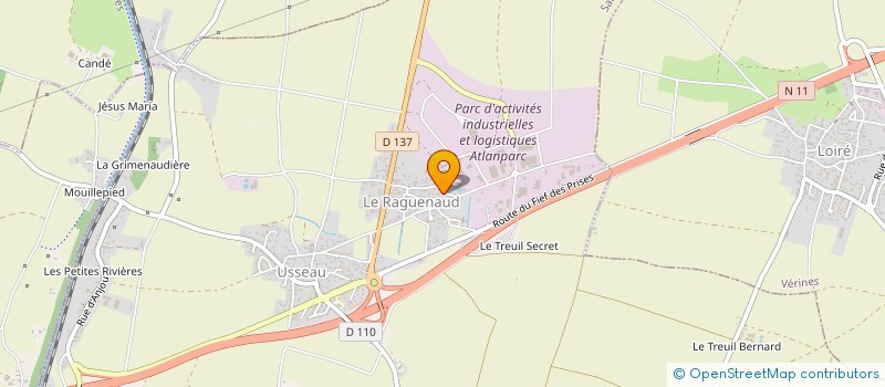 localisation de l'entreprise JC ESPACE IMMO  SAINTE-SOULLE