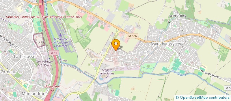 localisation de l'entreprise JC.F. LOISIRS SERVICES à QUINT-FONSEGRIVES