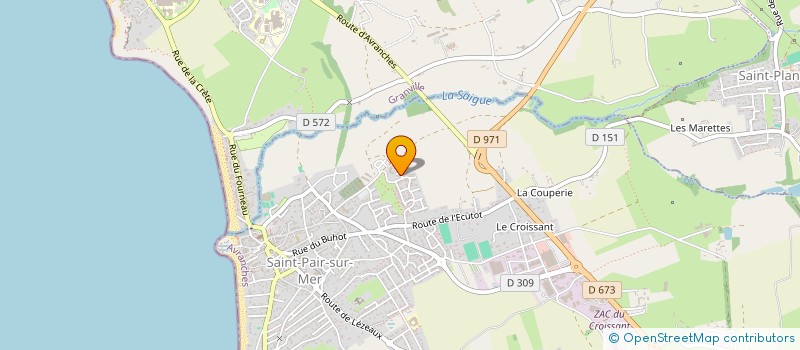 localisation de l'entreprise JC FAMILY MOTORS  SAINT-PAIR-SUR-MER