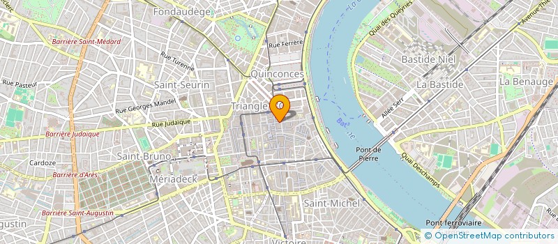 localisation de l'entreprise JC FAURE à BORDEAUX