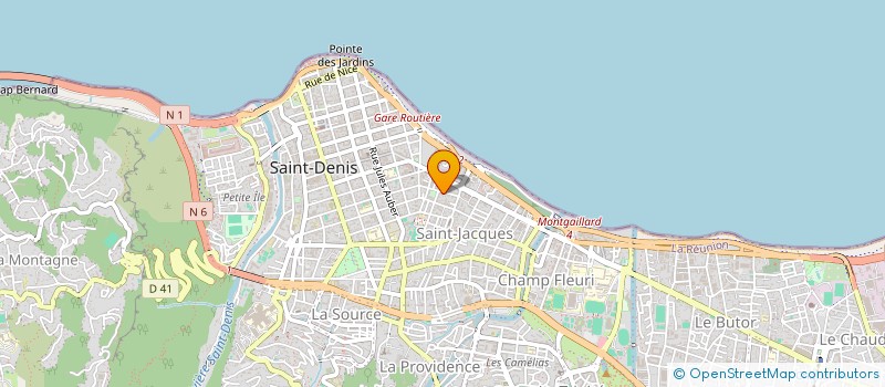 localisation de l'entreprise JC FORMATIONS à SAINT-DENIS