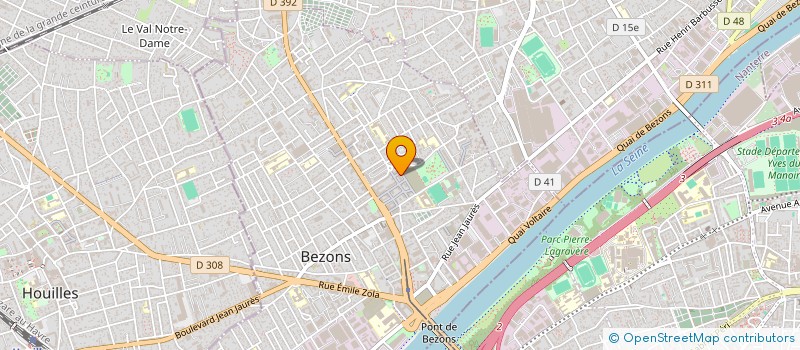 localisation de l'entreprise JC GANG'STYLE à BEZONS