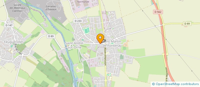 localisation de l'entreprise JC GIGUET ET MM AMAR PRODUCTIONS à SAINT-ANDRE-SUR-ORNE