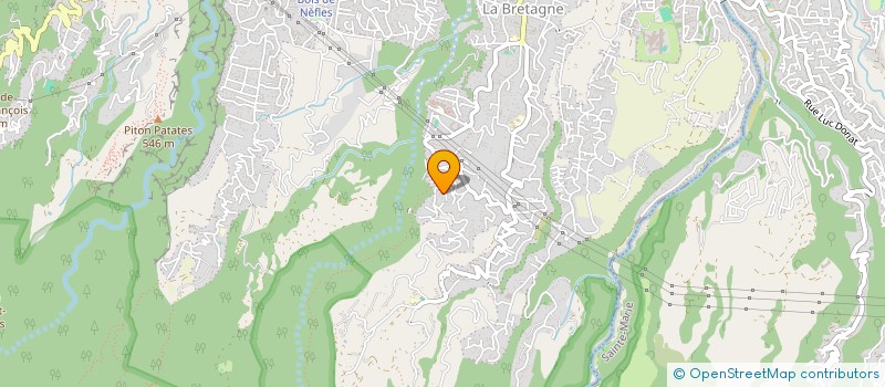 localisation de l'entreprise JC GRONDIN à SAINT-DENIS