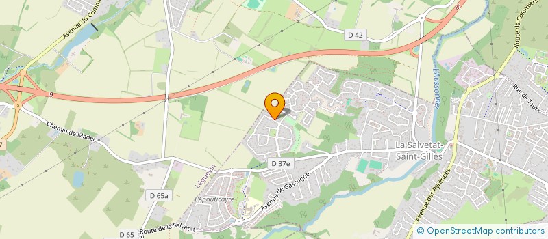 localisation de l'entreprise JC GROUP  LA SALVETAT-SAINT-GILLES