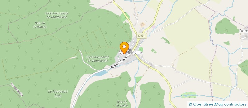 localisation de l'entreprise JC GROUP FINANCIERE  VANDELEVILLE